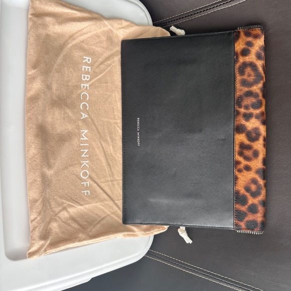 Rebecca Minkoff Cheetah Print Clutch Purse - Picture 2 of 3